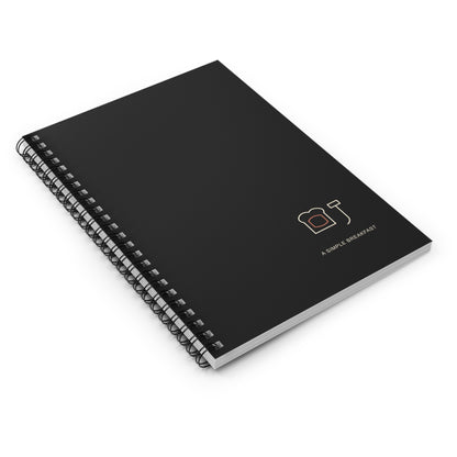 Simple Breakfast Spiral Notebook | Inspired by Denji from Chainsaw Man