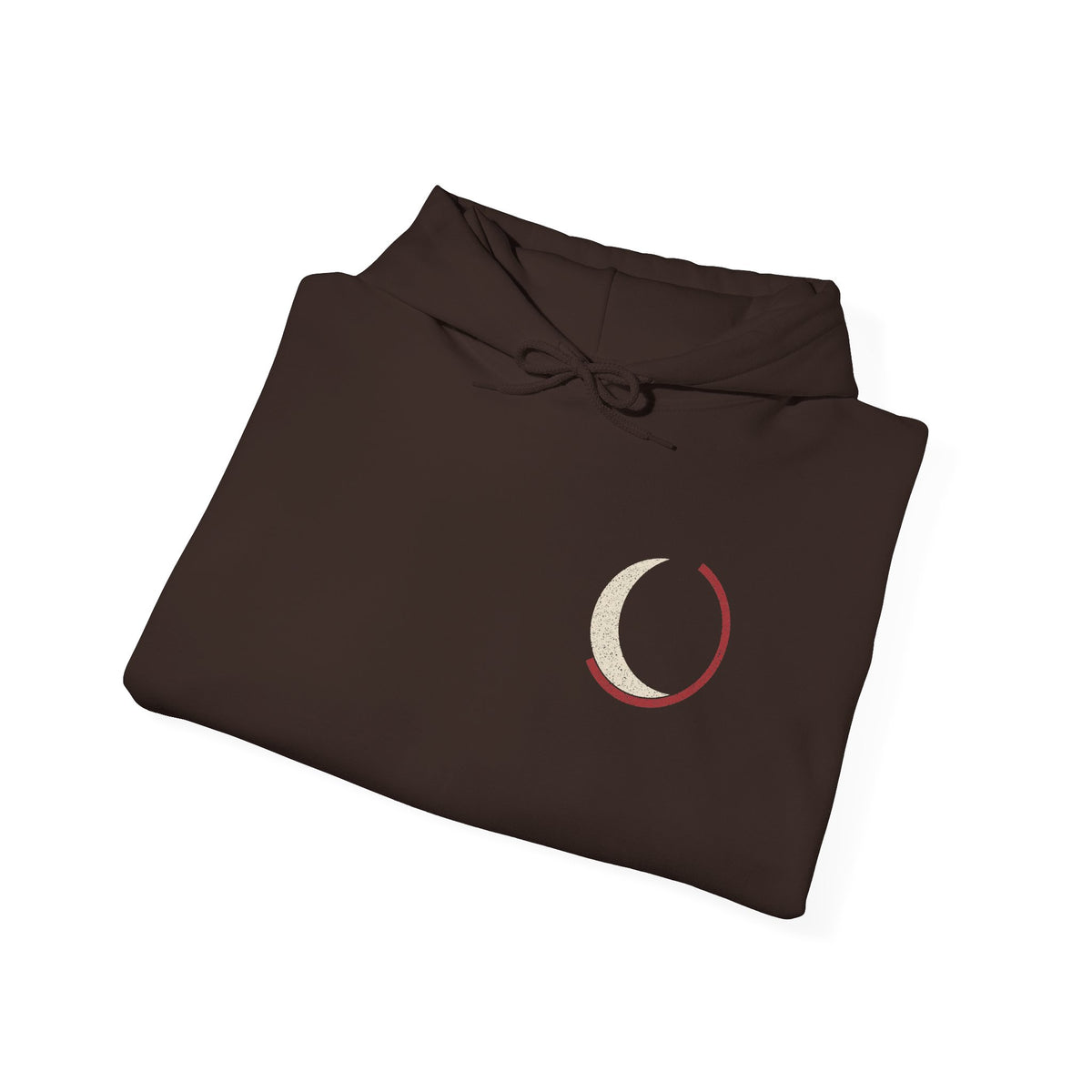 Black Moon Minimalist Anime Hoodie | Soul Sword Japanese Streetwear