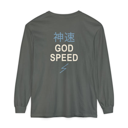Electric Limit Kanji Long Sleeve Tee | Inspired by Killua Zoldyck from Hunter x Hunter