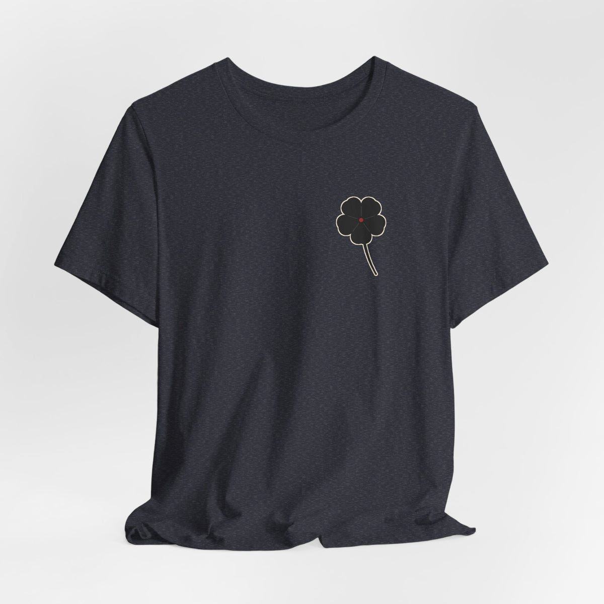 Black Clover Leaf Minimalist Soft Tee | Inspired by Asta from Black Clover