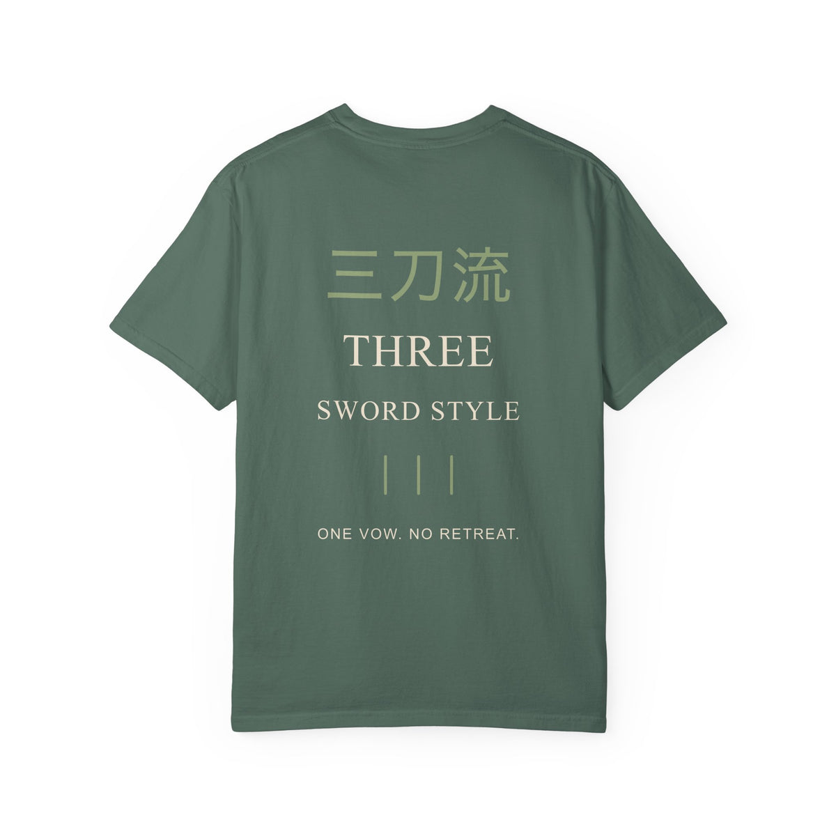 Threefold Vow Kanji Anime Tee | Pirate Japanese Streetwear