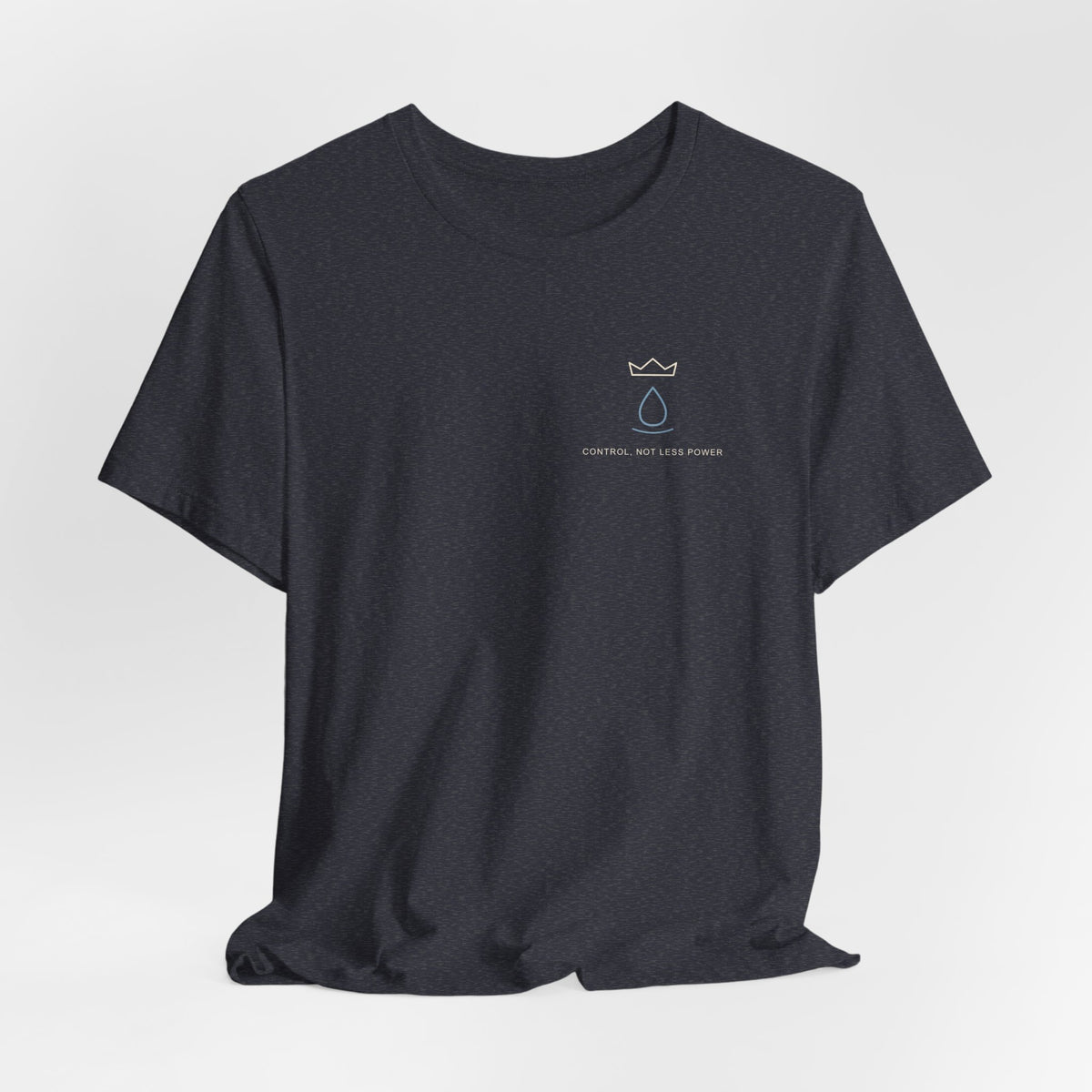 Royal Control Minimalist Anime Soft Tee | Grimoire Magic Japanese Streetwear