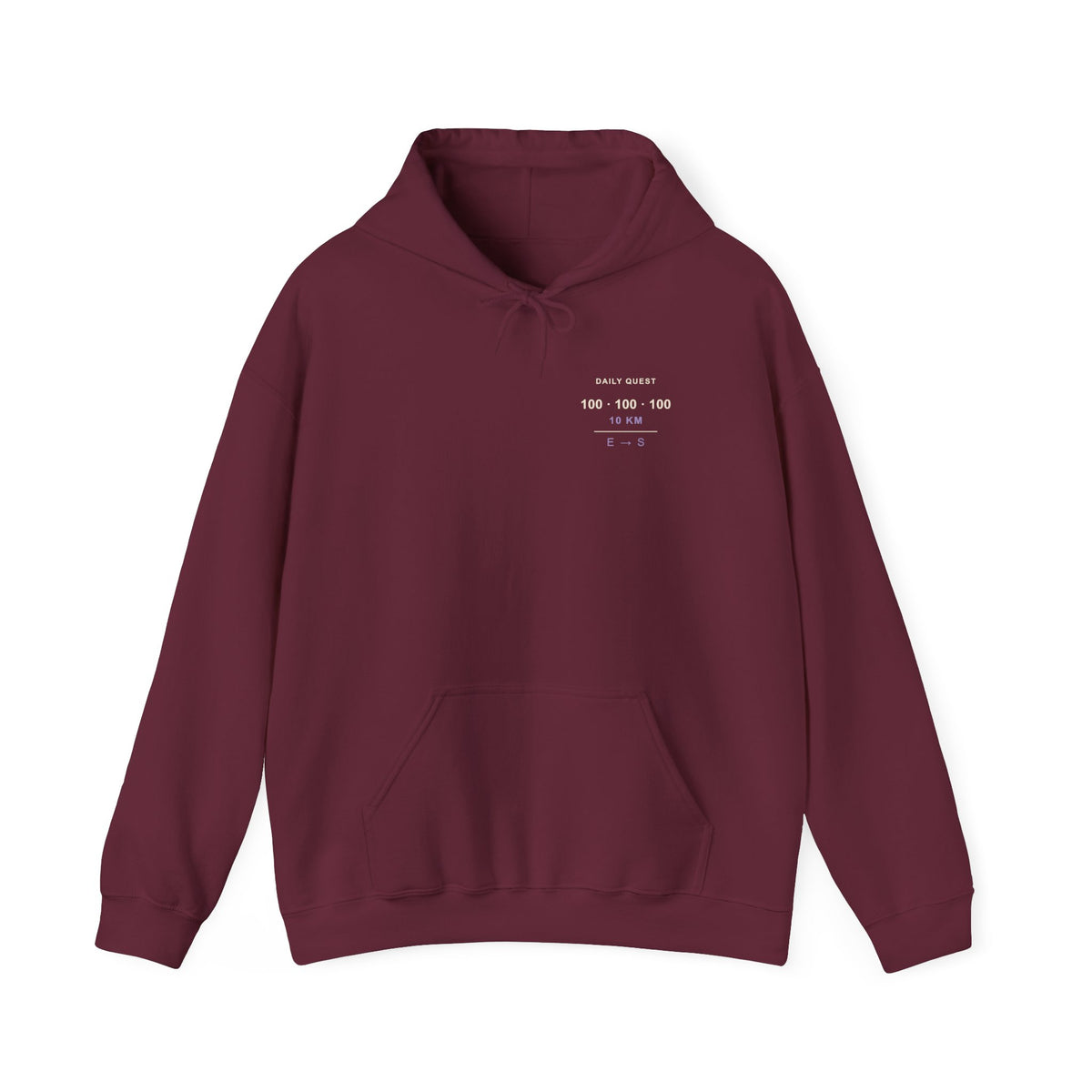 Daily Requirement Minimalist Anime Hoodie | Shadow Rank Gym Japanese Streetwear