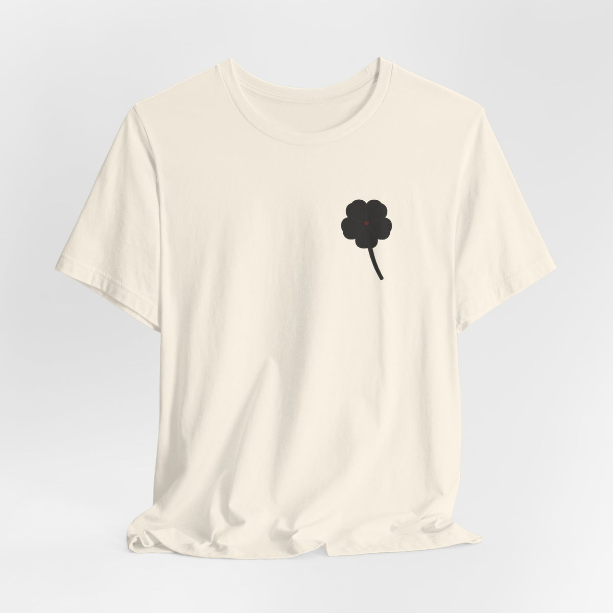 Black Clover Leaf Minimalist Soft Tee | Inspired by Asta from Black Clover