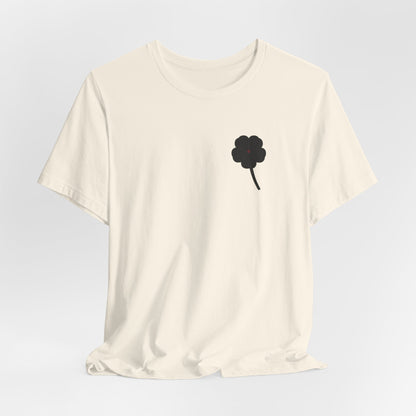 Black Clover Leaf Minimalist Soft Tee | Inspired by Asta from Black Clover