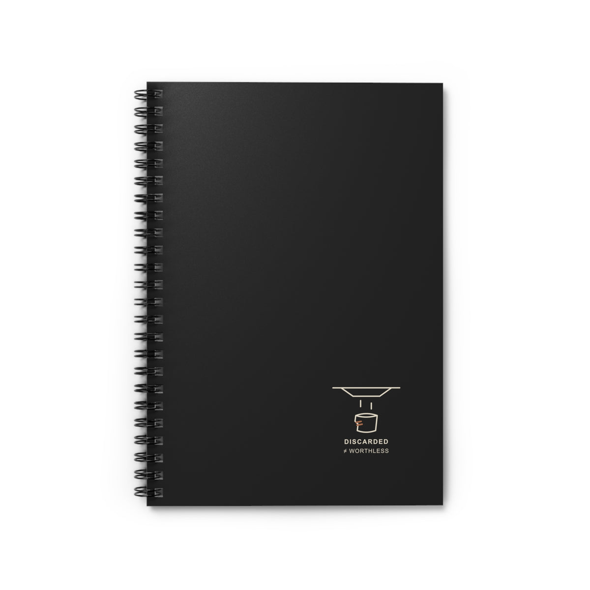 Nothing Wasted Spiral Notebook | Inspired by Rudo from Gachiakuta