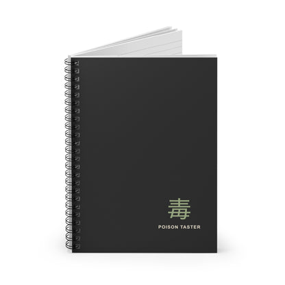 Poison Taster Spiral Notebook | Inspired by Maomao from The Apothecary Diaries