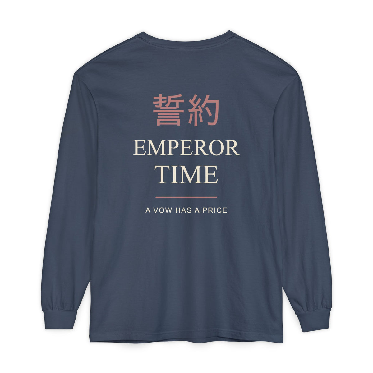 Chain Contract Kanji Long Sleeve Tee | Inspired by Kurapika from Hunter x Hunter