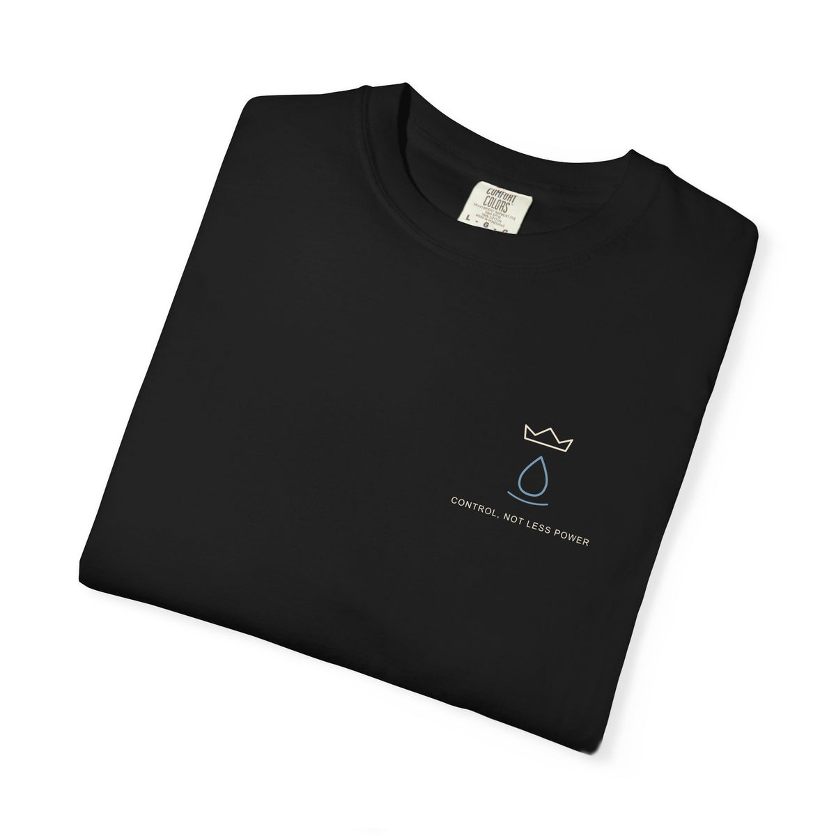 Royal Control Minimalist Anime Tee | Grimoire Magic Japanese Streetwear