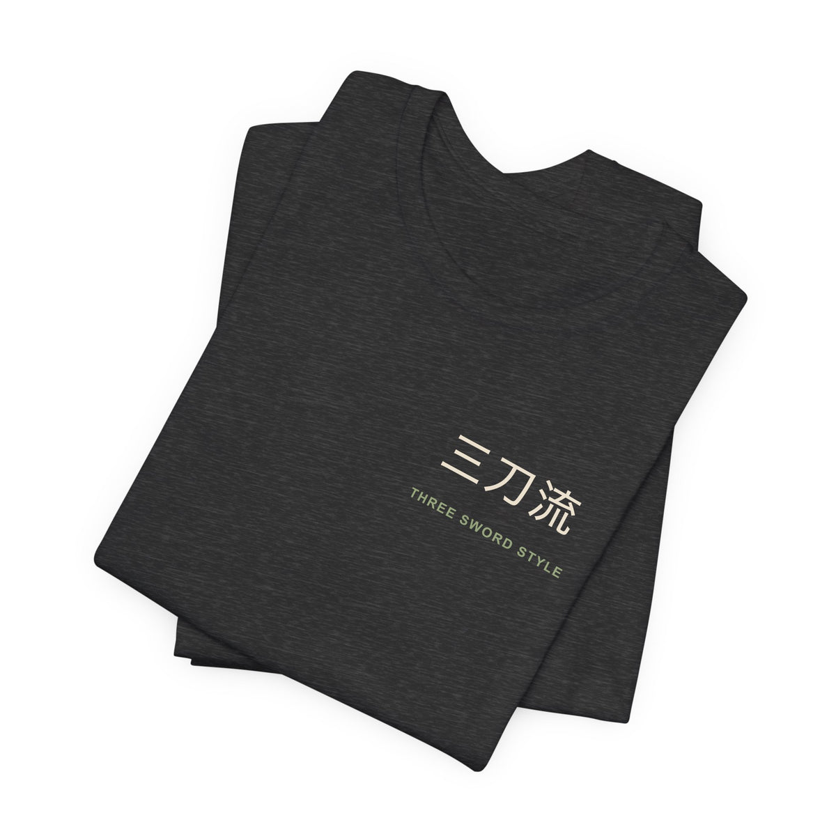 Threefold Vow Kanji Anime Soft Tee | Pirate Japanese Streetwear