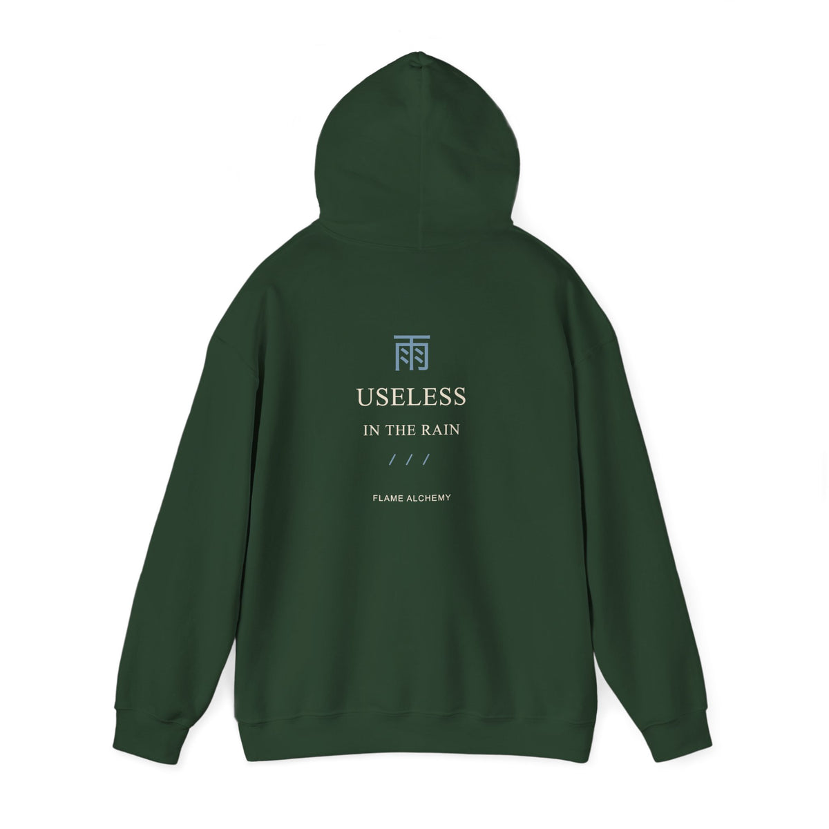 Rain Check Kanji Hoodie | Inspired by Roy Mustang from Fullmetal Alchemist