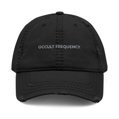 Occult Frequency Embroidered Dad Hat | Inspired by Momo Ayase and Okarun from Dandadan