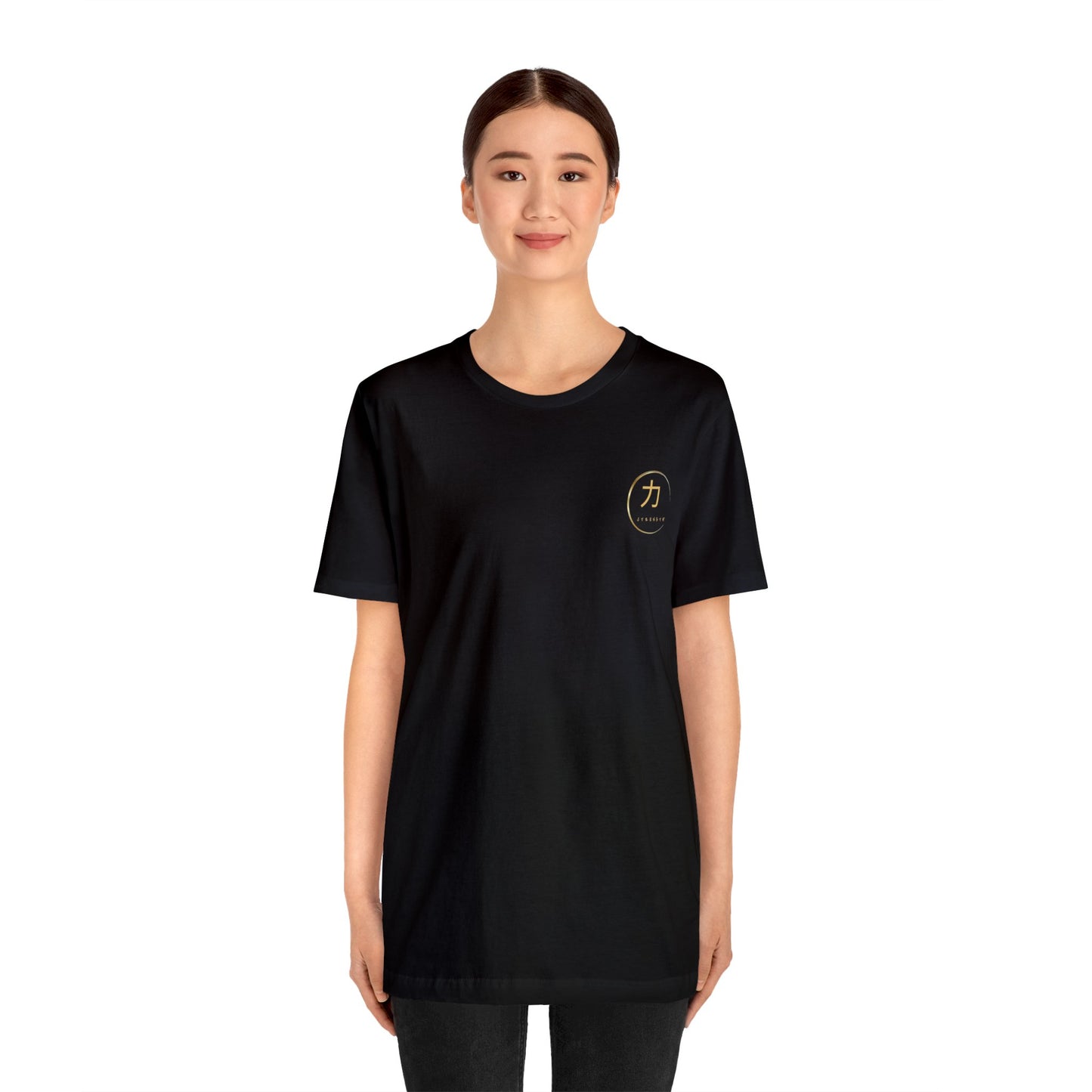 Strength Kanji Crest Unisex Jersey Short Sleeve Tee Shirt