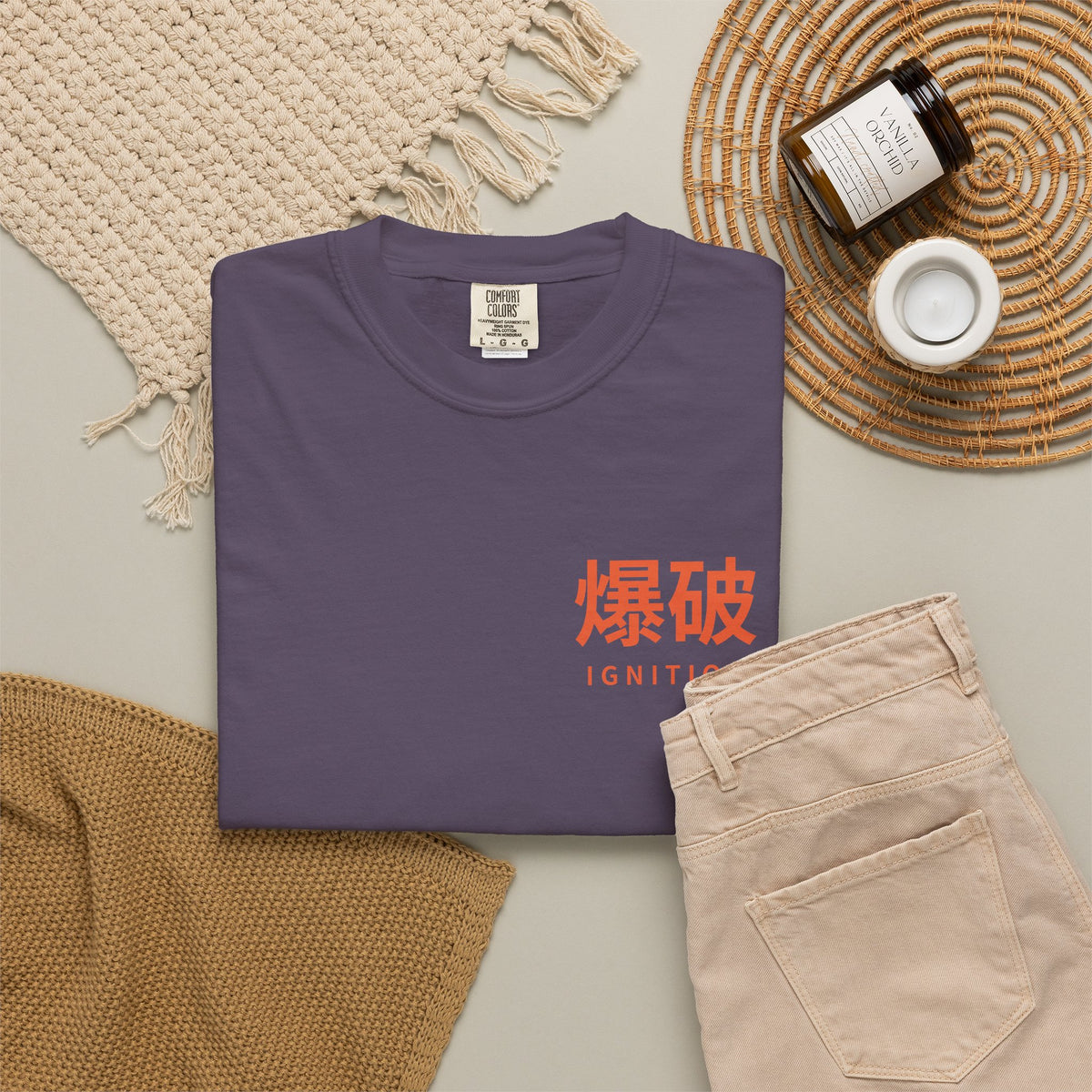 Ignition Kanji Anime Tee | Explosion Japanese Streetwear