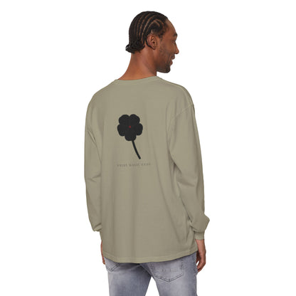 Black Clover Leaf Minimalist Long Sleeve Tee | Inspired by Asta from Black Clover