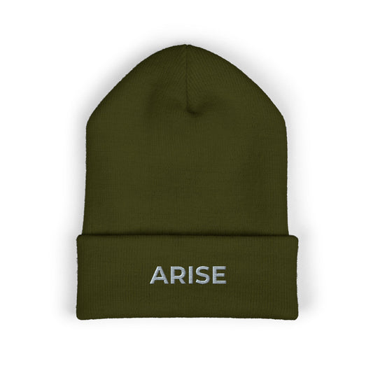 Arise Rank Embroidered Beanie | Inspired by Sung Jinwoo from Solo Leveling