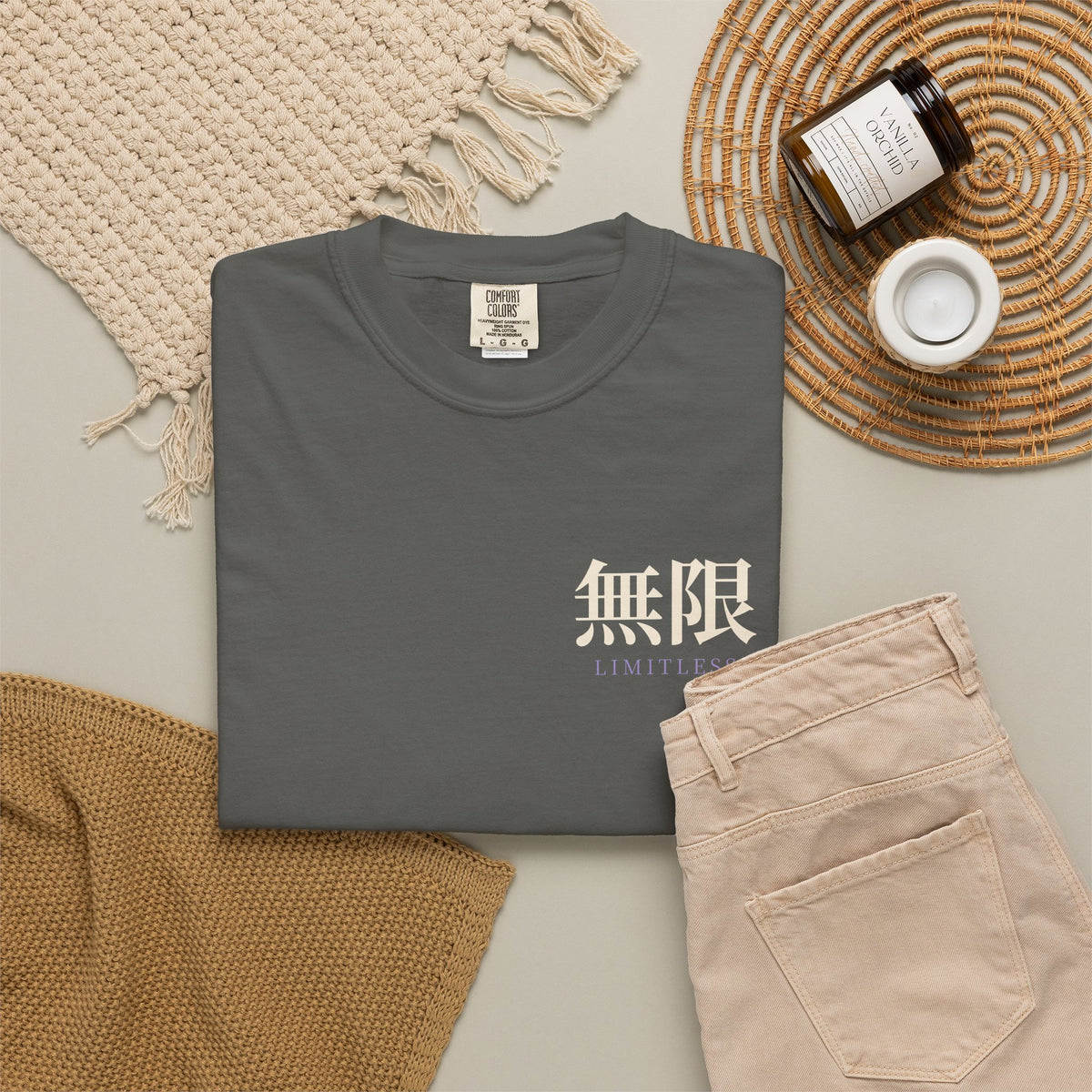 Limitless Uniform Kanji Anime Tee | Sorcerer Japanese Streetwear