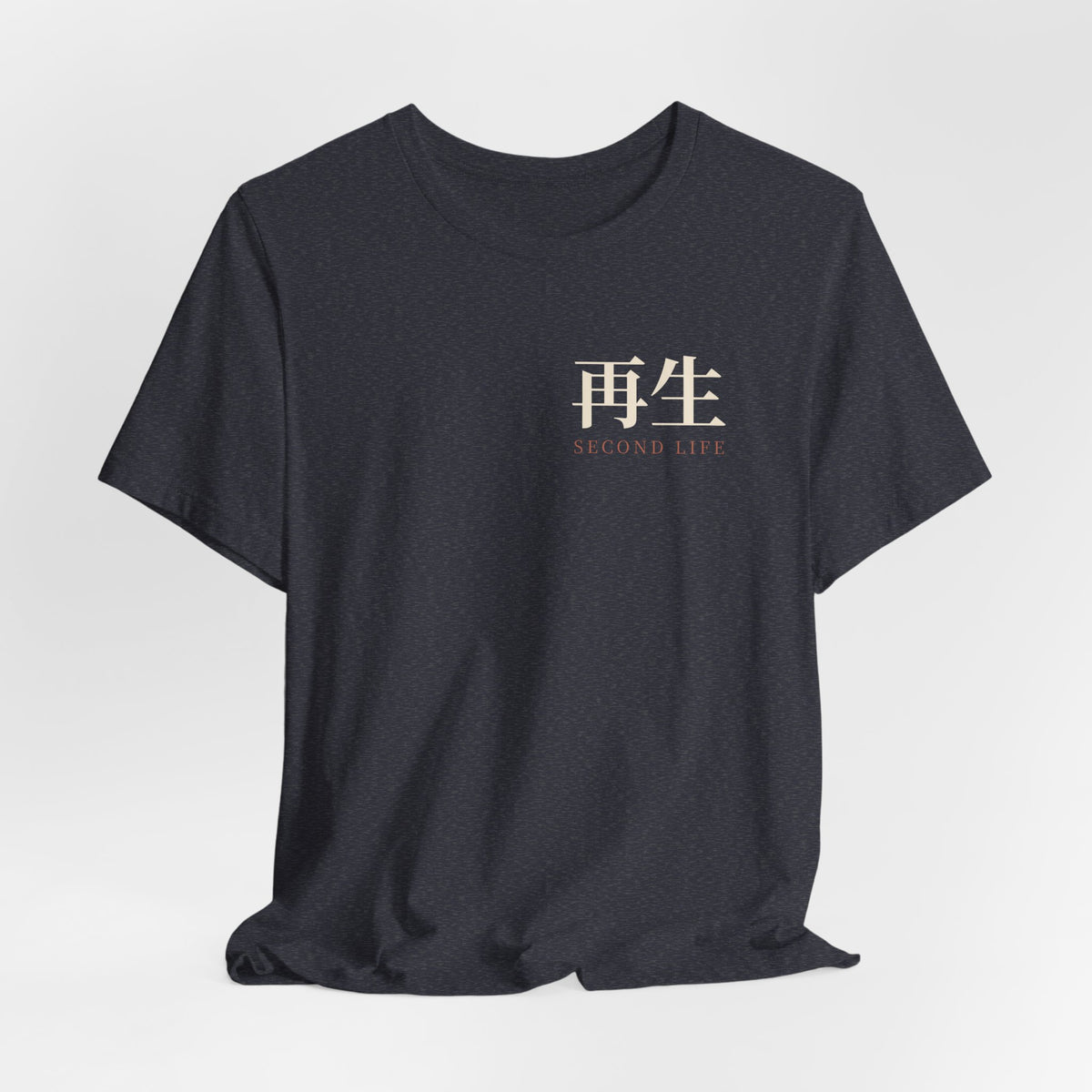 Second Life Kanji Anime Soft Tee | Underworld Japanese Streetwear