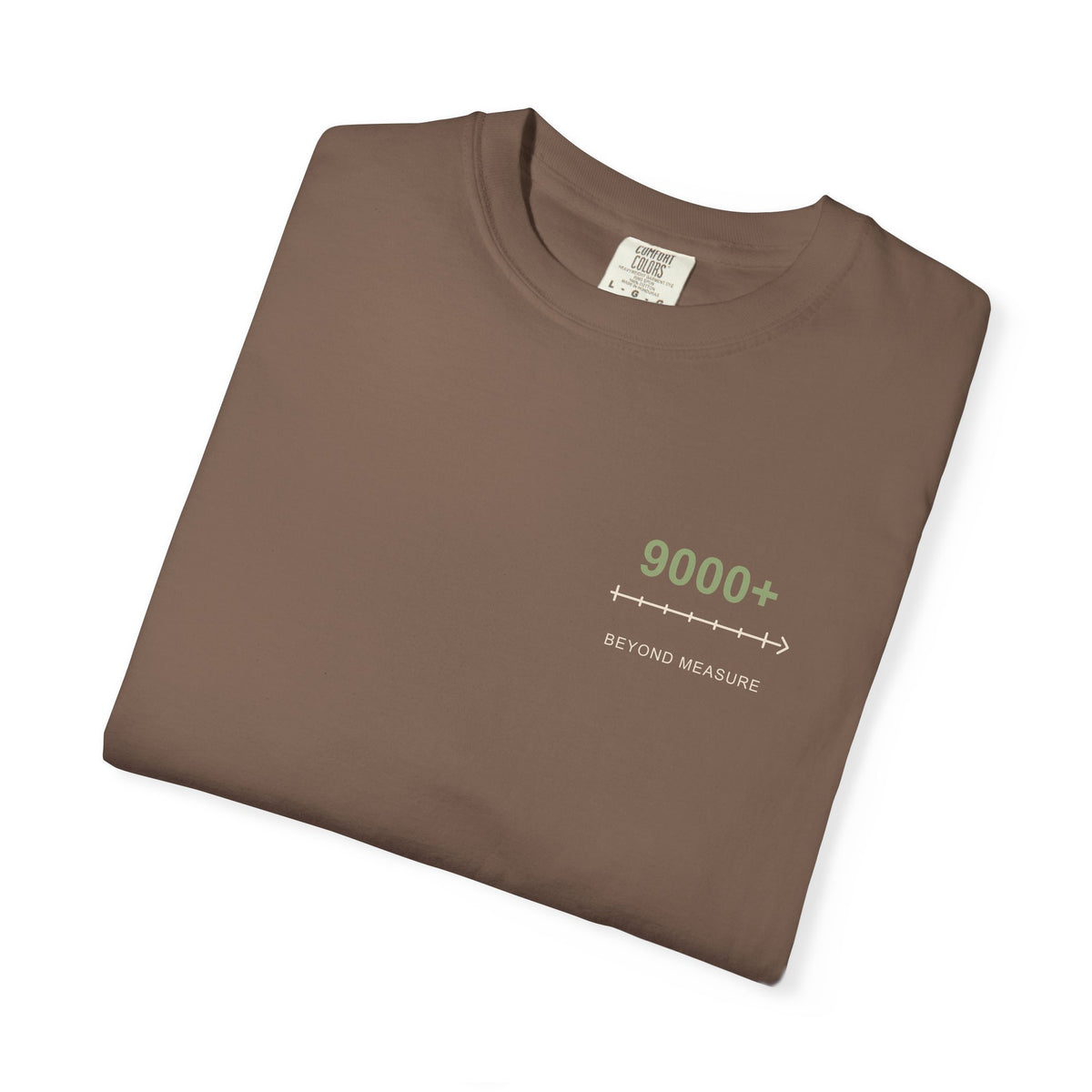 Beyond Measure Minimalist Anime Tee | Power Level Japanese Streetwear