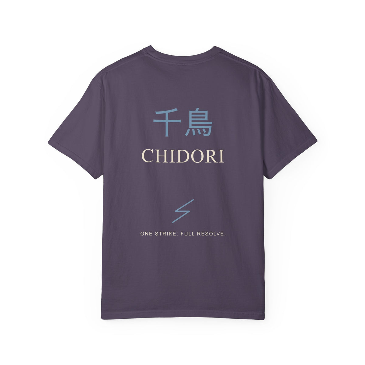 Thunder Strike Kanji Anime Tee | Ninja Japanese Streetwear