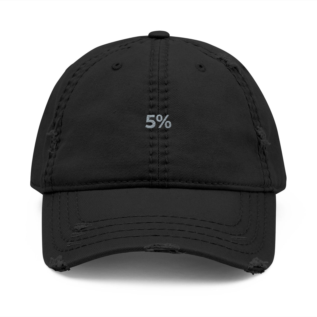 Five Percent Embroidered Dad Hat | Inspired by My Hero Academia
