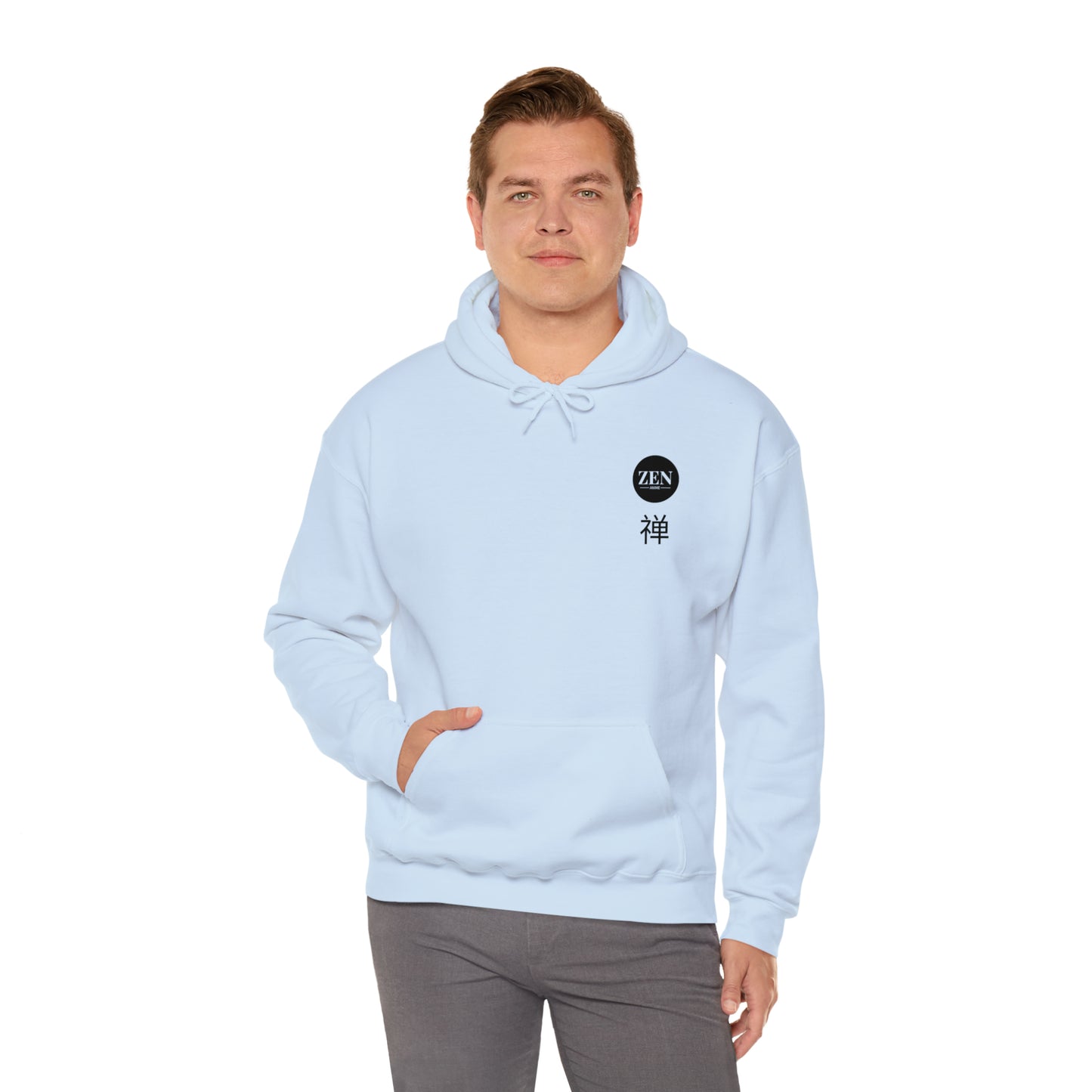 One Piece Zen Unisex Heavy Blend™ Hooded Sweatshirt