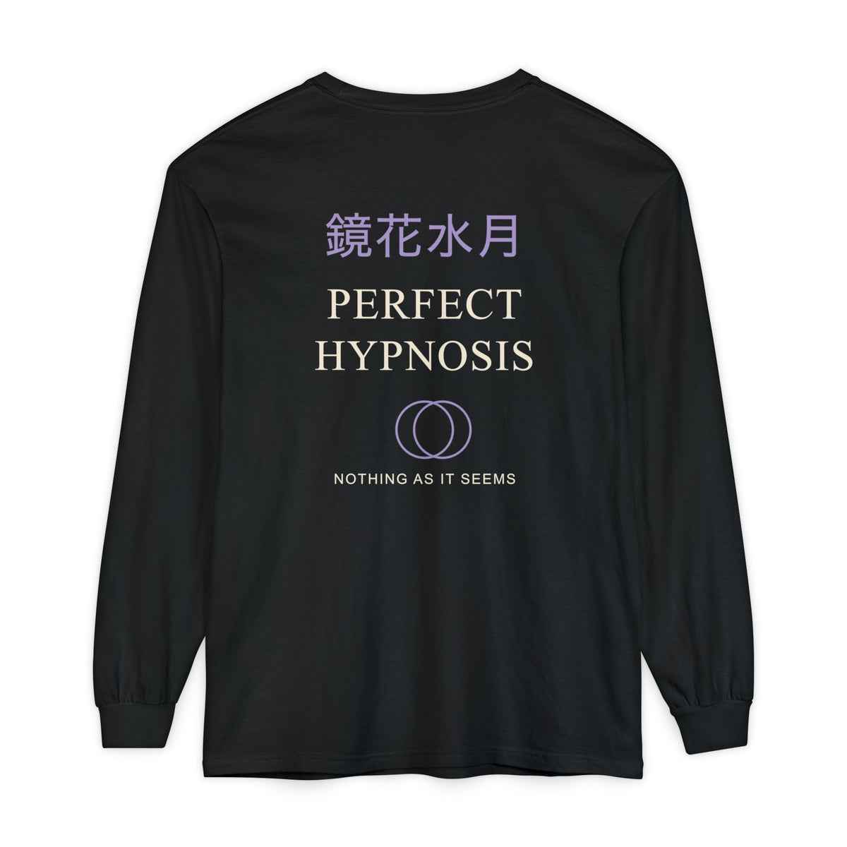 Perfect Illusion Kanji Long Sleeve Tee | Inspired by Sosuke Aizen from Bleach