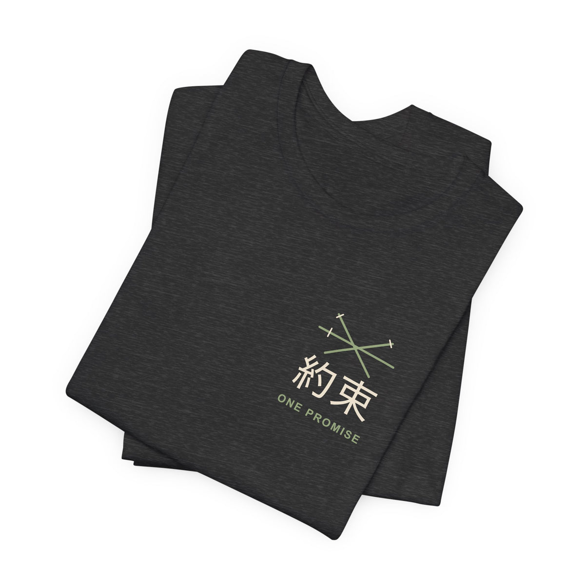 Kept Promise Kanji Anime Soft Tee | Pirate Japanese Streetwear
