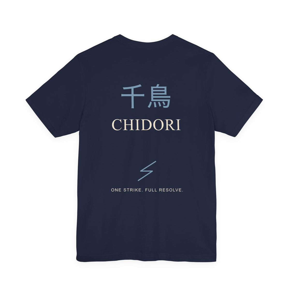 Thunder Strike Kanji Soft Tee | Inspired by Sasuke Uchiha and Kakashi Hatake from Naruto