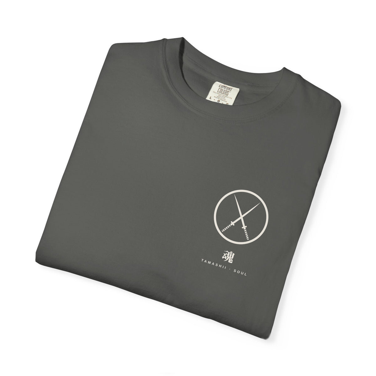 Tamashii Katana Anime Tee | Minimalist Samurai Streetwear Shirt
