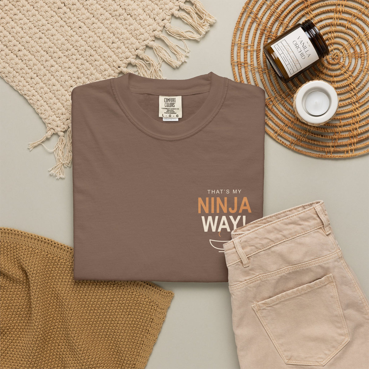My Ninja Way Anime Quote Tee | Ninja Japanese Streetwear