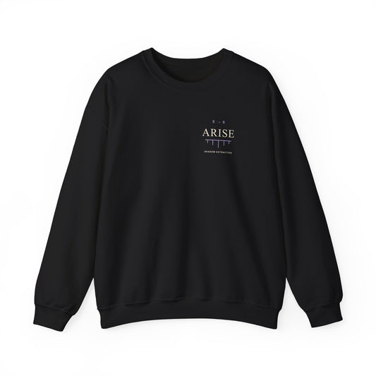 Arise Rank Quote Crewneck Sweatshirt | Inspired by Sung Jinwoo from Solo Leveling