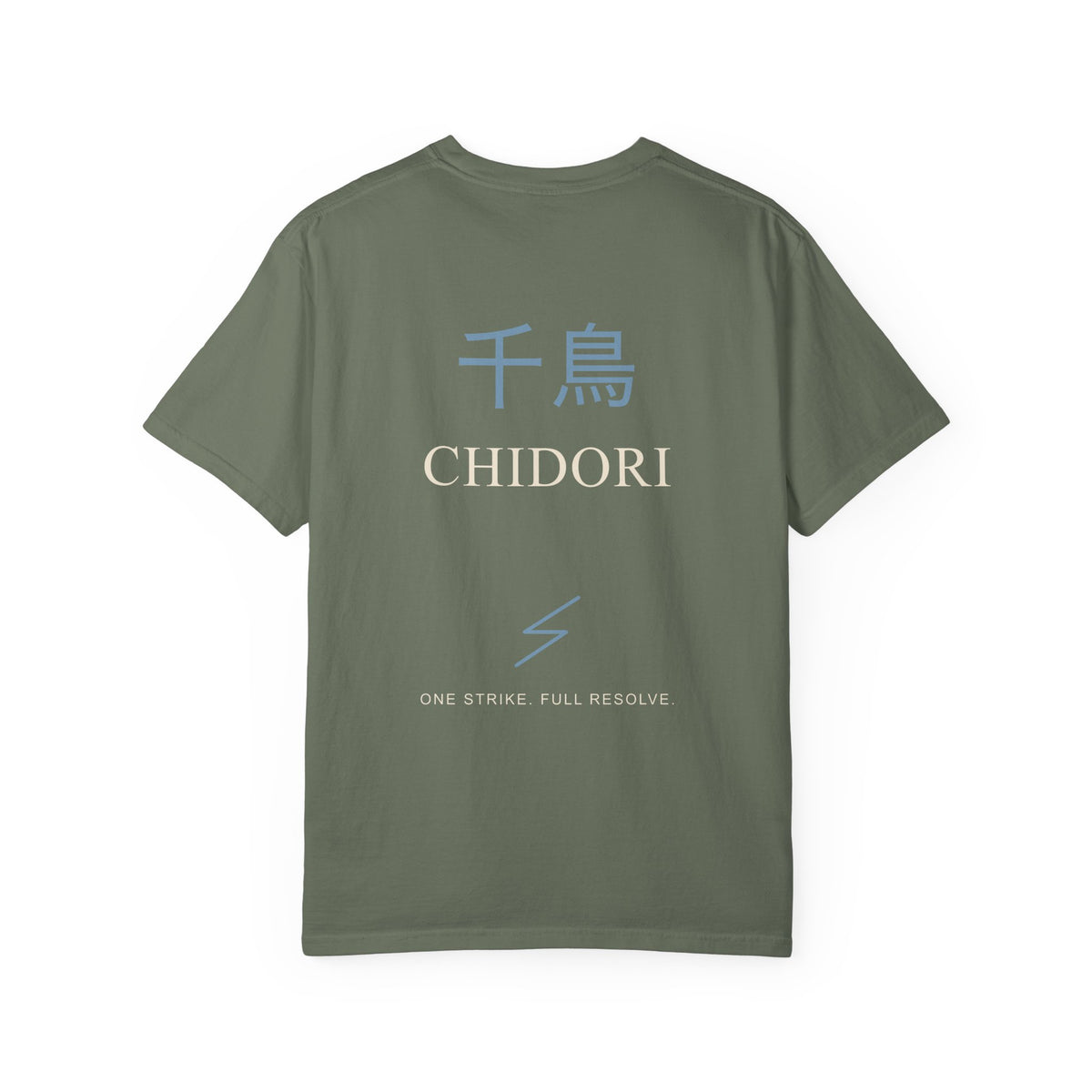 Thunder Strike Kanji Anime Tee | Ninja Japanese Streetwear