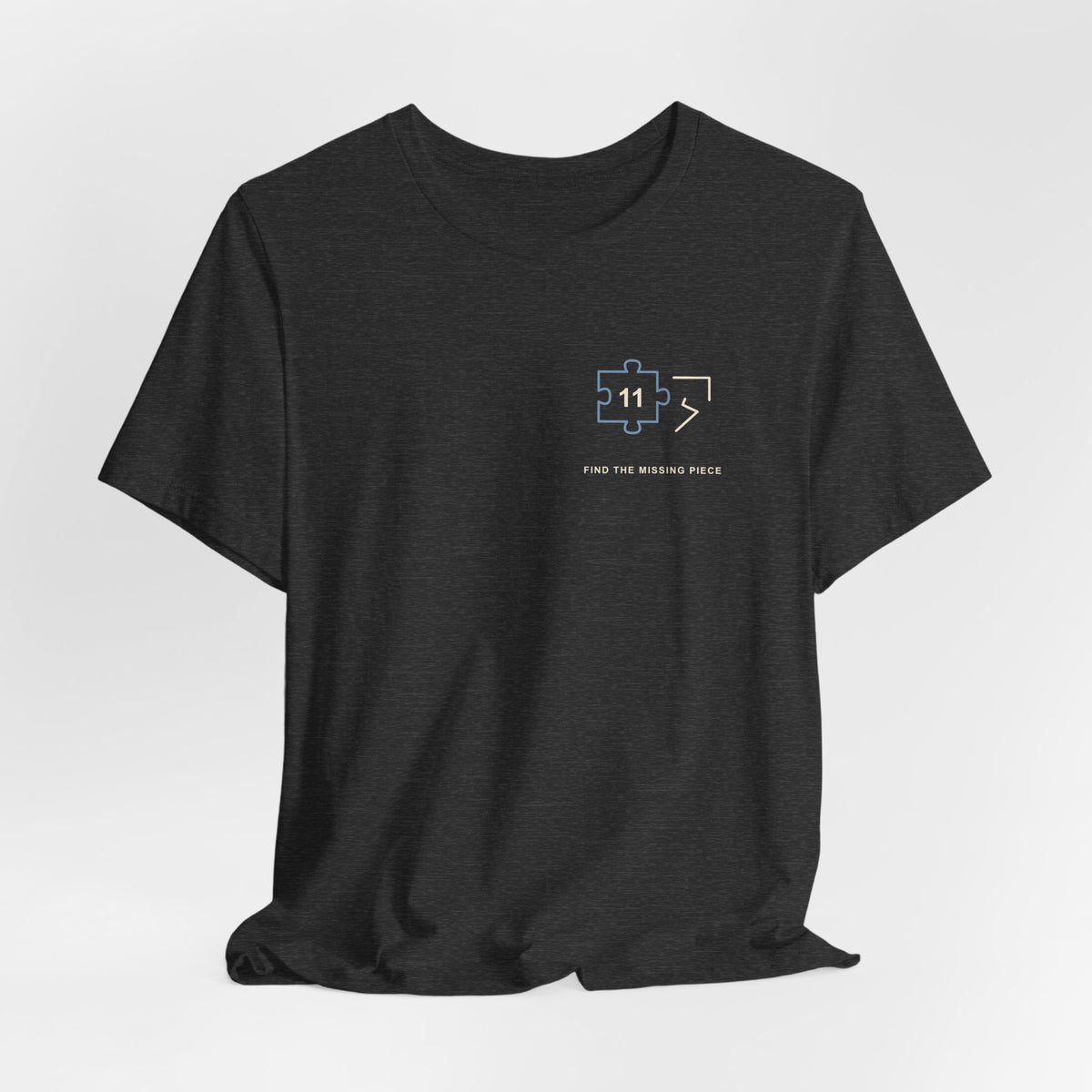 The Missing Piece Minimalist Anime Soft Tee | Anime Sports Japanese Streetwear