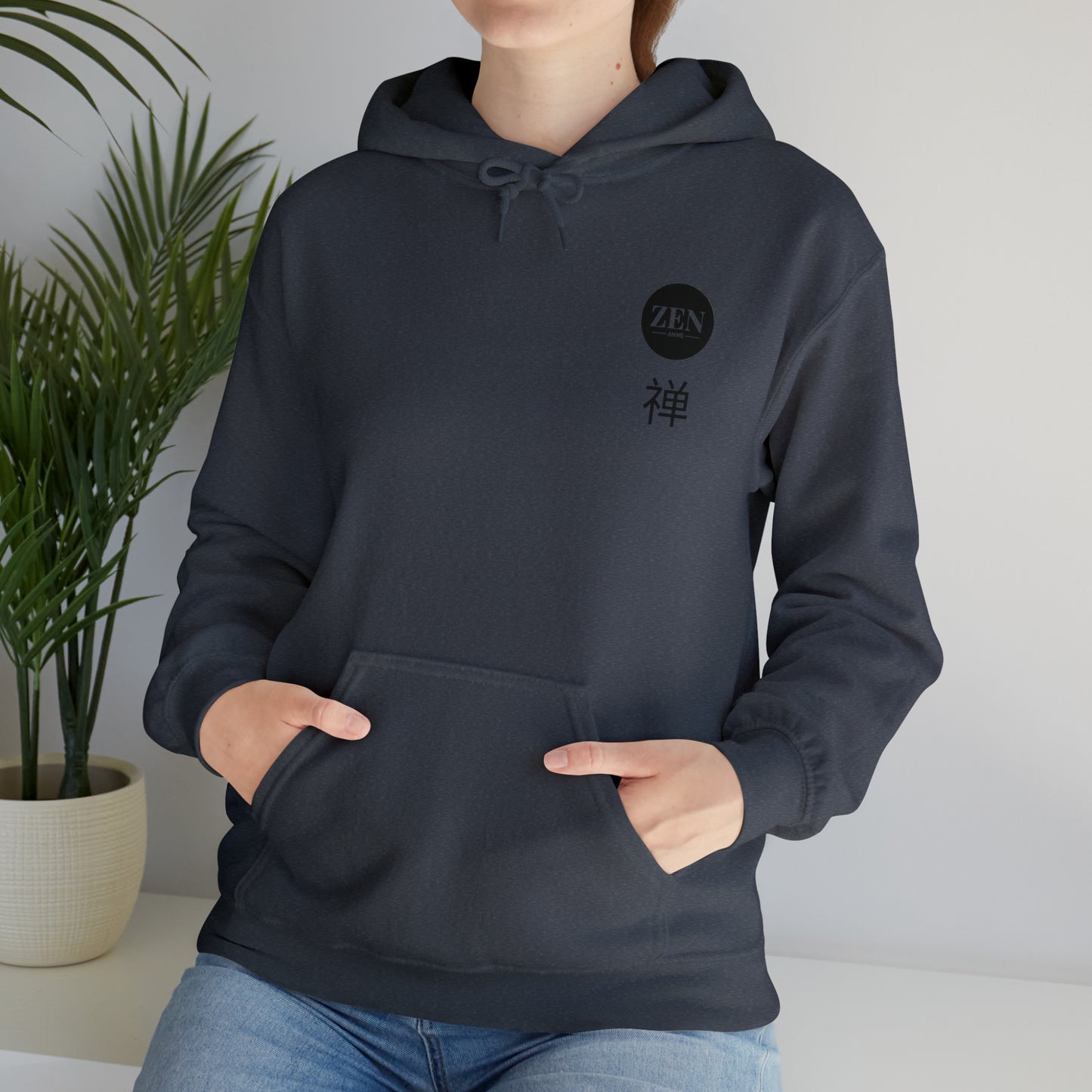 One Piece Zen Unisex Heavy Blend™ Hooded Sweatshirt