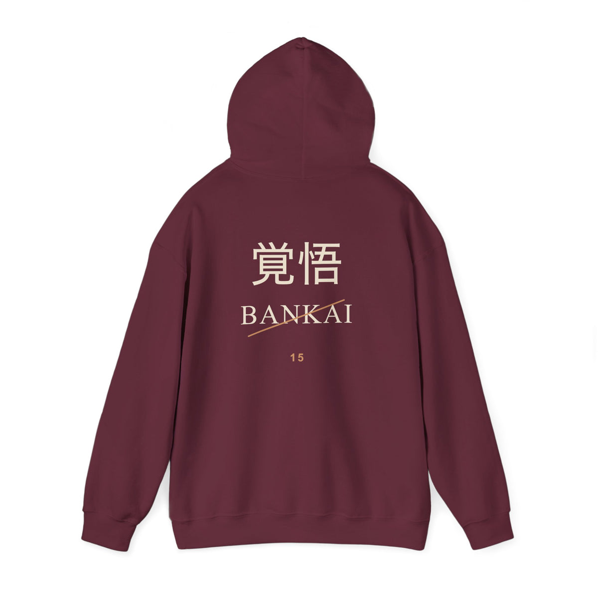 Resolve and Release Kanji Hoodie | Inspired by Ichigo Kurosaki from Bleach