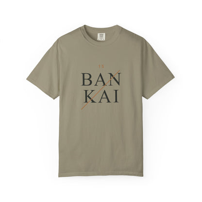Bankai Quote Heavyweight Tee (Center Print) | Inspired by Ichigo Kurosaki from Bleach
