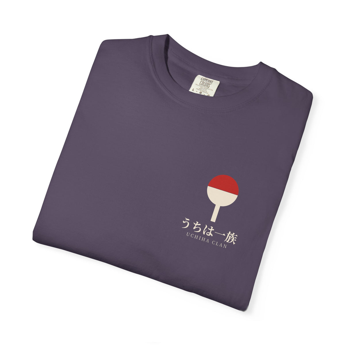 Clan Fan Crest Kanji Anime Tee | うちは一族 Ninja Japanese Streetwear