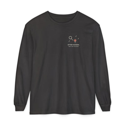After School Rain Minimalist Long Sleeve Tee | Inspired by Reze from Chainsaw Man