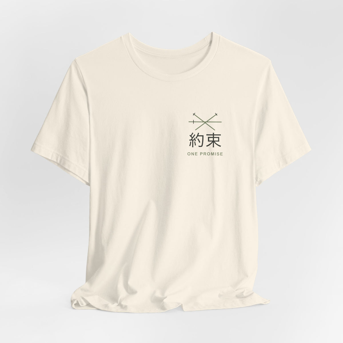 Kept Promise Kanji Anime Soft Tee | Pirate Japanese Streetwear