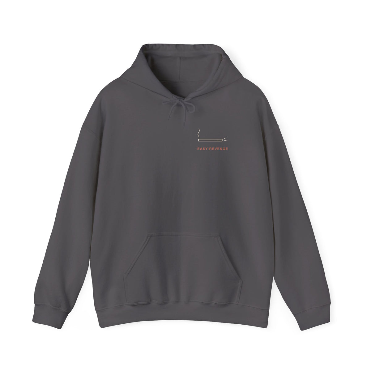 Easy Revenge Minimalist Hoodie | Inspired by Aki Hayakawa and Himeno from Chainsaw Man