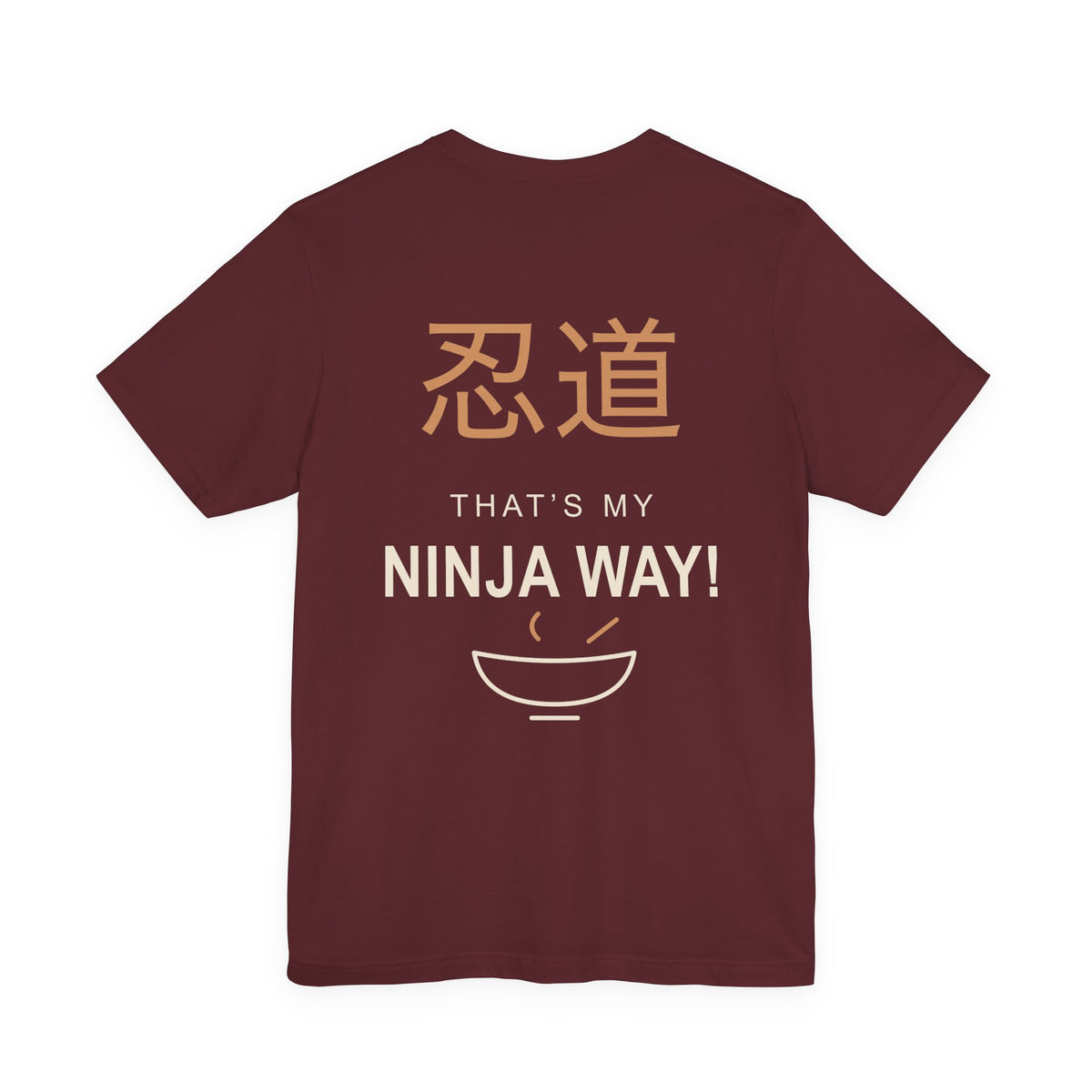 Ninja Way Kanji Anime Soft Tee | Ninja Japanese Streetwear