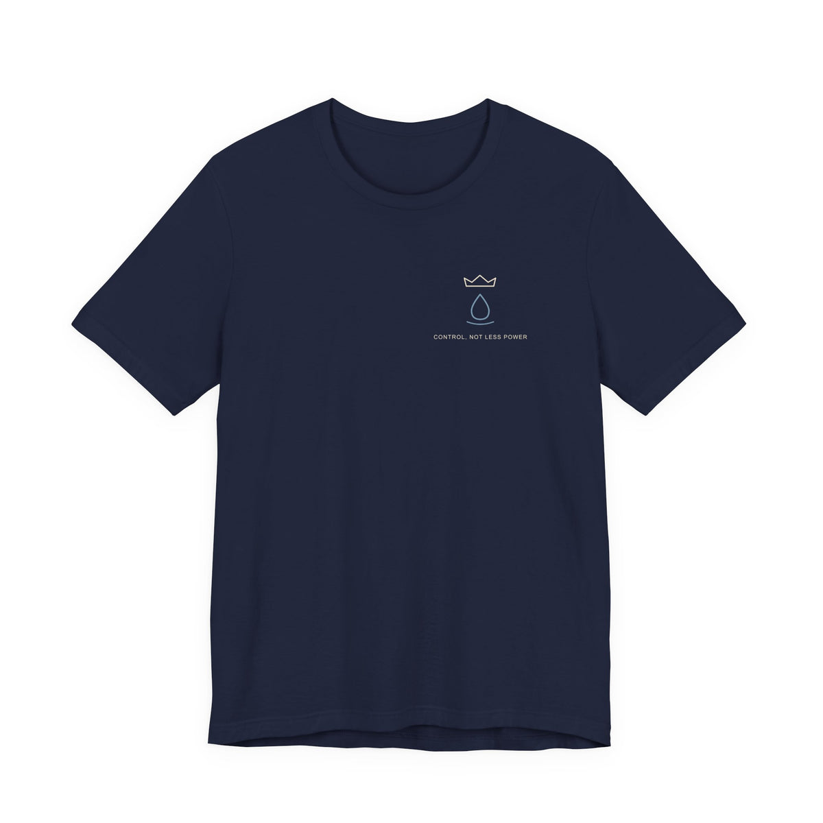 Royal Control Minimalist Anime Soft Tee | Grimoire Magic Japanese Streetwear