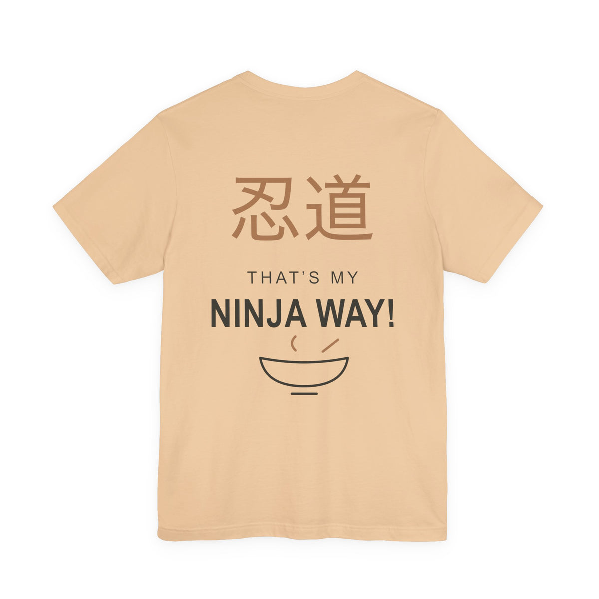 Ninja Way Kanji Anime Soft Tee | Ninja Japanese Streetwear