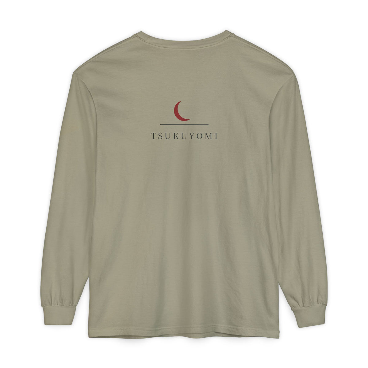 Silent Moon Kanji Anime Long Sleeve Tee | Ninja Japanese Streetwear
