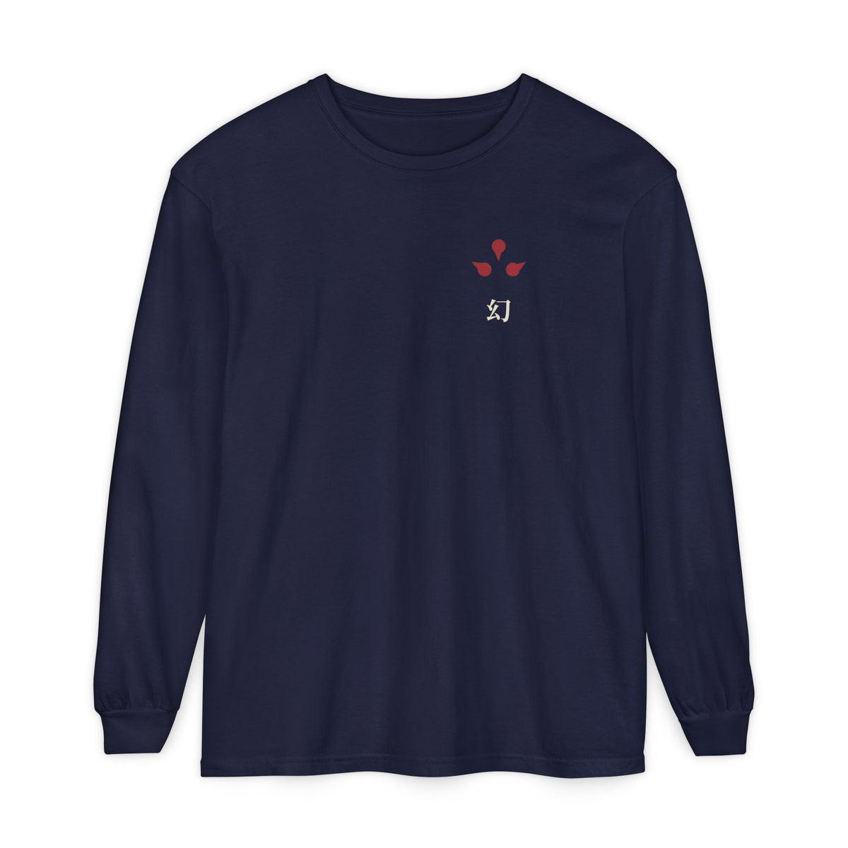 After Dark Kanji Anime Long Sleeve Tee | Clan Crest Japanese Streetwear