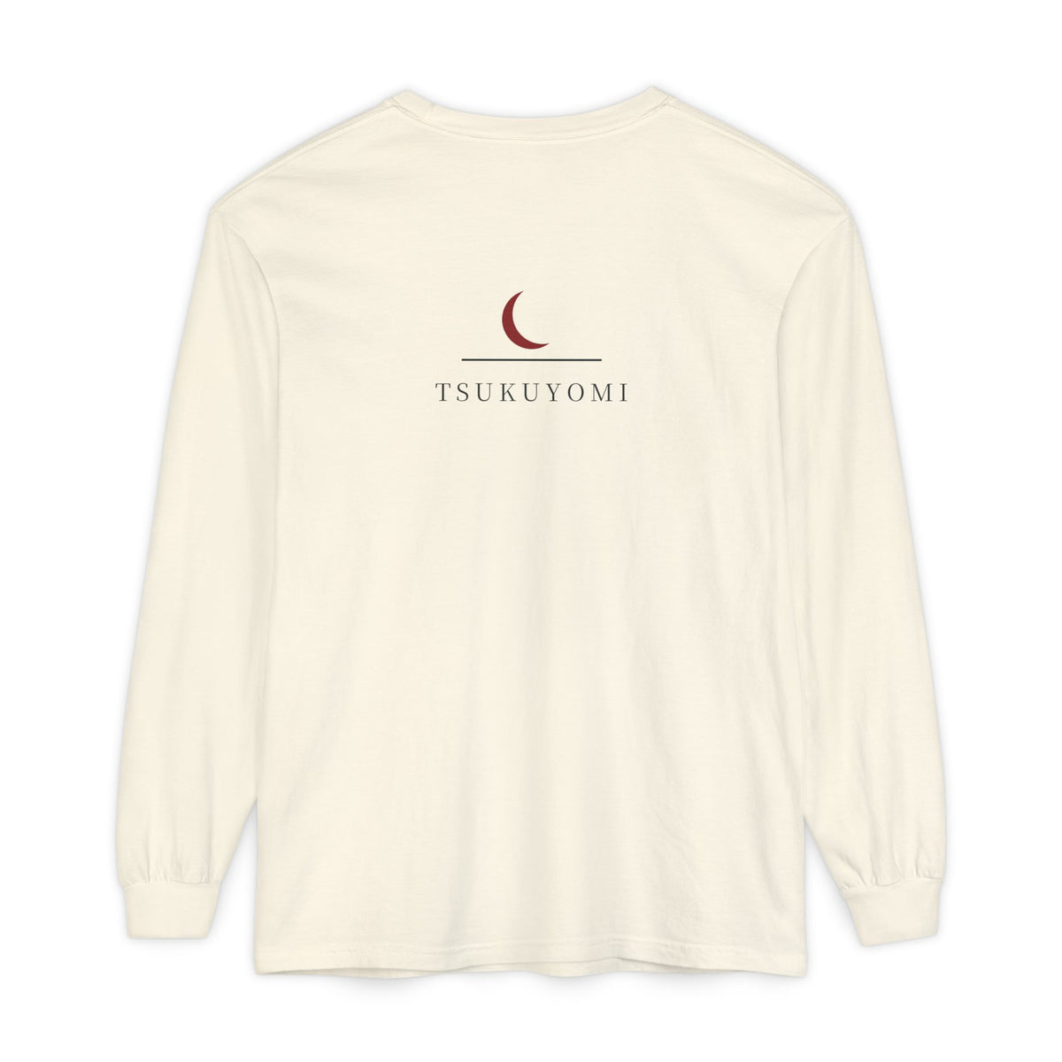 Silent Moon Kanji Anime Long Sleeve Tee | Ninja Japanese Streetwear