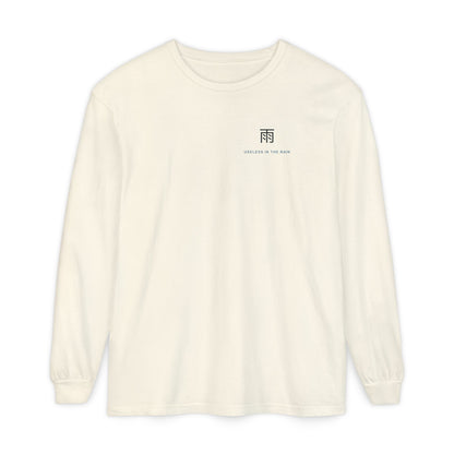 Rain Check Kanji Long Sleeve Tee | Inspired by Roy Mustang from Fullmetal Alchemist