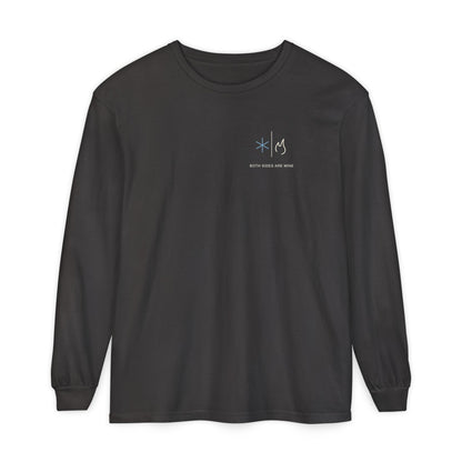 Both Sides Mine Minimalist Long Sleeve Tee | Inspired by Shoto Todoroki from My Hero Academia