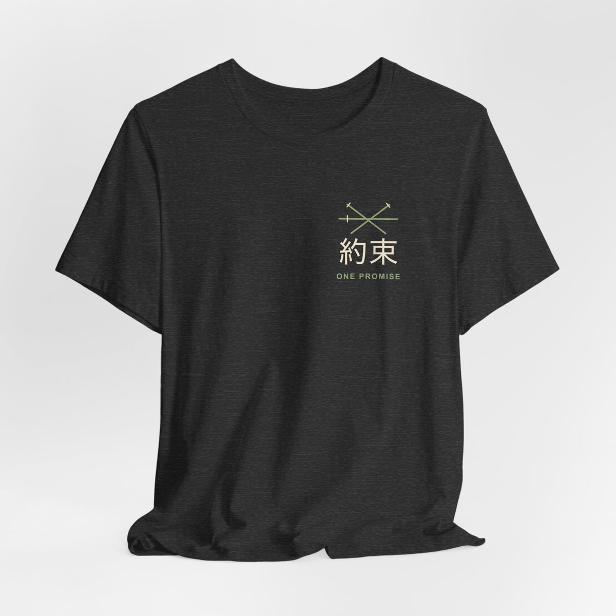 Kept Promise Kanji Anime Soft Tee | Pirate Japanese Streetwear